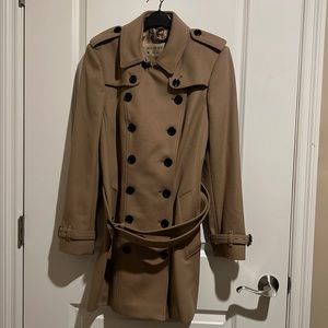 Women’s Burberry trench wool/cashmere winter coat